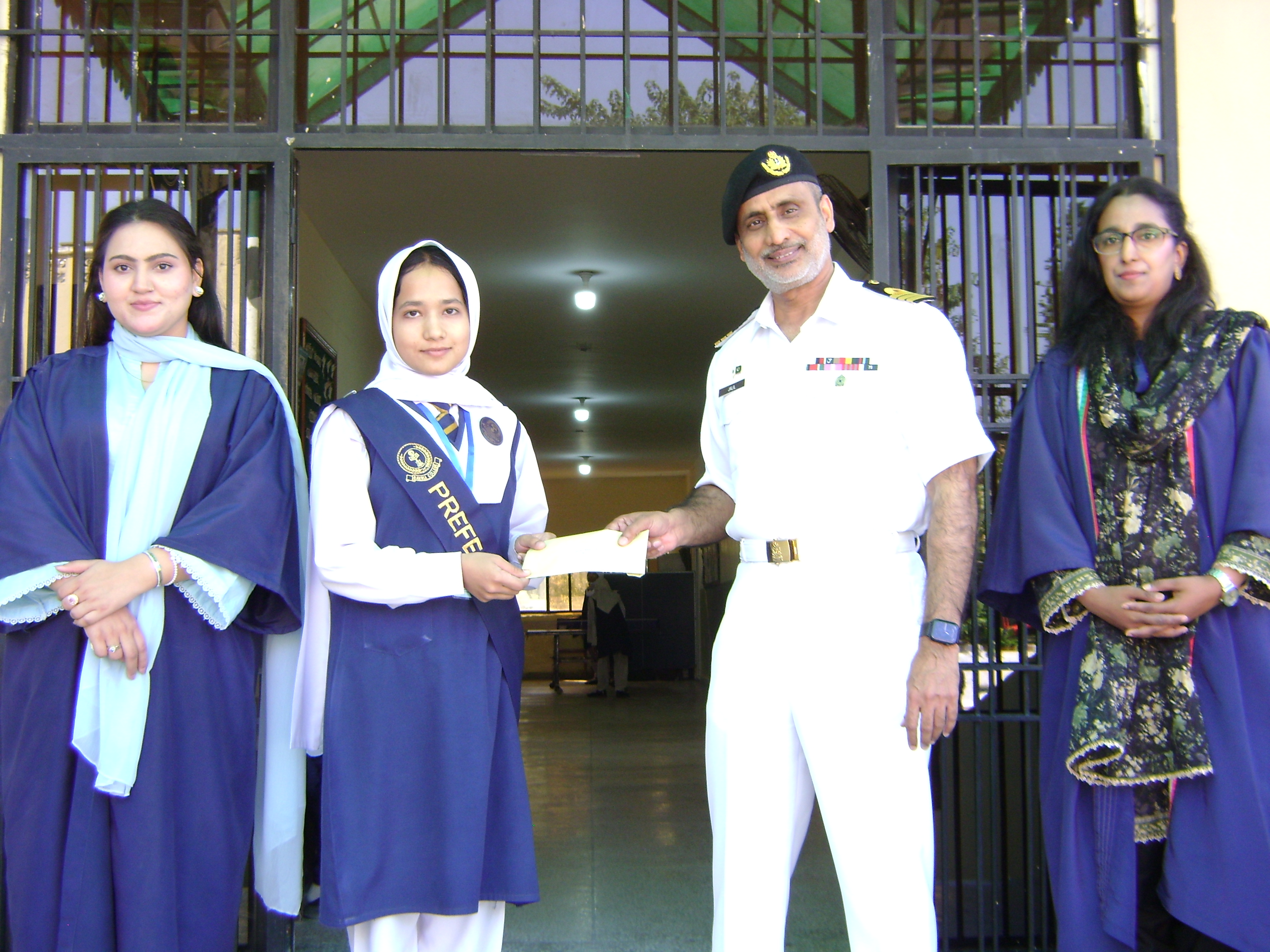 Students at the scholarship awards ceremony